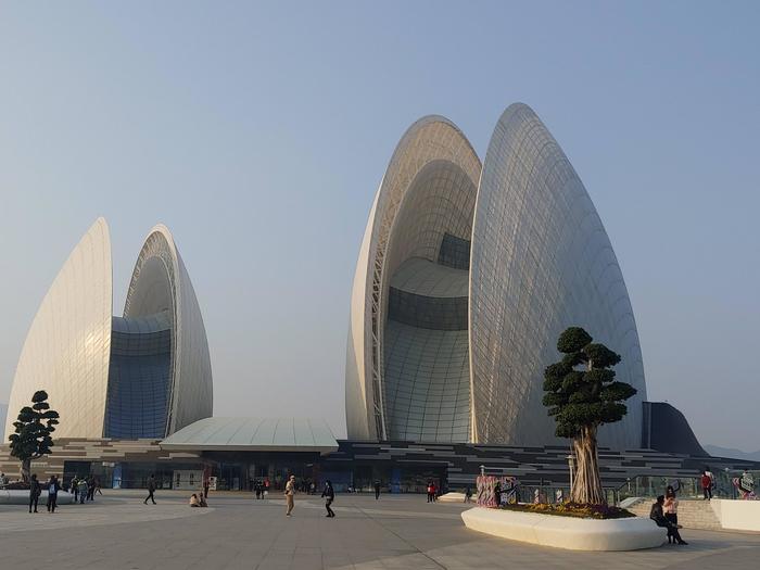 Grand Theatre, Zhuhai, China - Opera theatre, China, Modern architecture, Video, Opera and opera houses