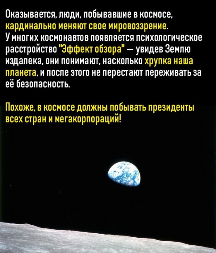 Космос Эффект обзора, Космонавты, Картинка с текстом