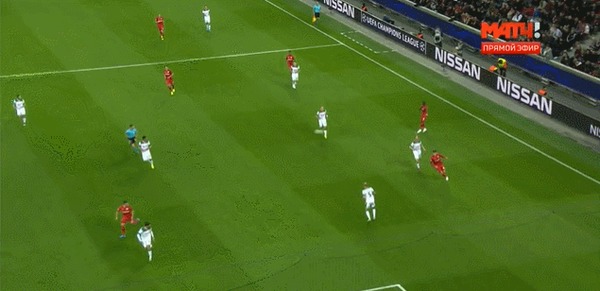 Есть первая победа в лиге чемпионов у российских клубов! Спорт, Футбол, Лига чемпионов, Фк Локомотив, Байер 04, Обзор, 2019, Гифка, Видео, Длиннопост
