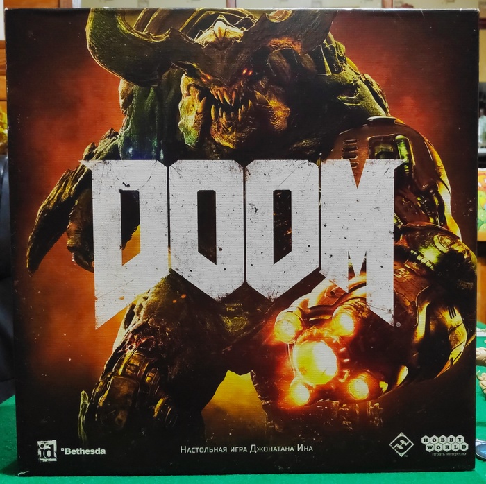 DOOM. A branch of hell on your desk. - My, Longpost, Board games, League of Board Players, Overview, Board Game Overview, Doom