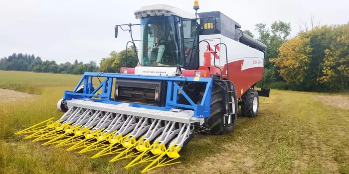 New flax harvester from a Russian company - Rosspetsmash, Agricultural machinery, Russia, Production, Russian production, news