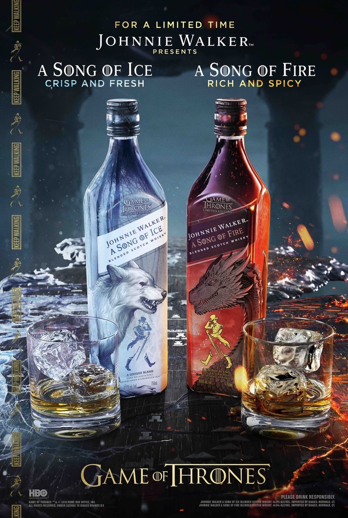 New Whiskey on Game of Thrones - Game of Thrones, Whiskey, Alcohol, Johnny walker, Longpost