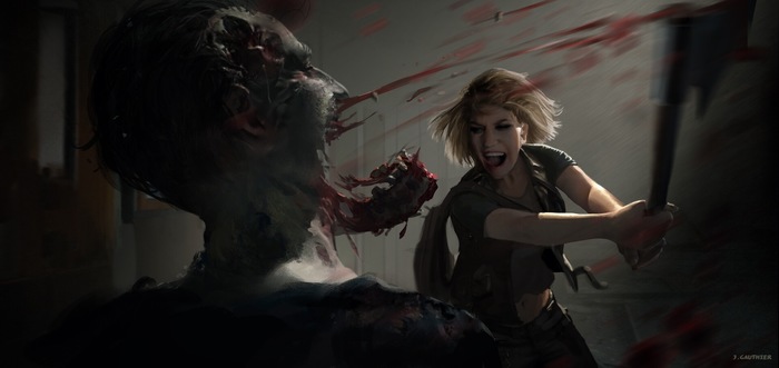 Resident evil: Project Resistance- Trailer concepts. - Julien Gauthier, Project Resistance, Zombie, Art, Resident evil