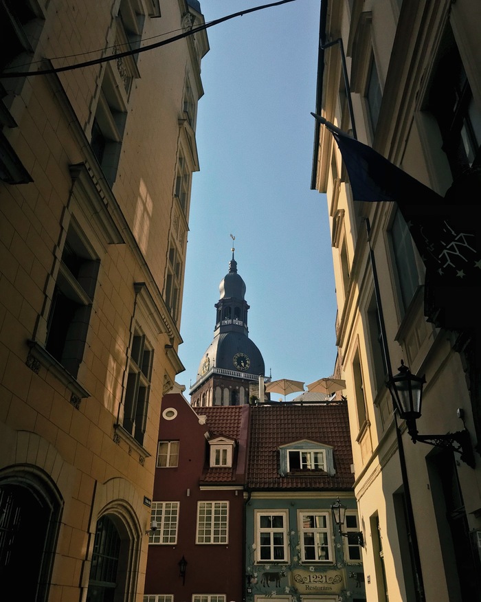 Riga, Latvia - My, Mobile photography, Travels, Latvia, Riga, Architecture, The photo, Summer, Longpost