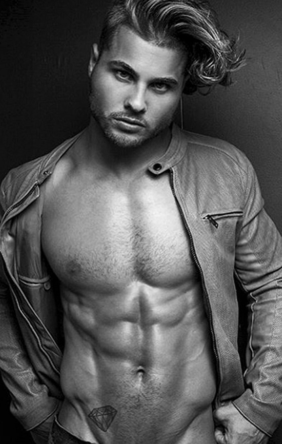 Elegant black and white for beauties! - Male beauty, Guys, The male, Torso, Muscle, Girls, Pumped up, Longpost, beauty, Men