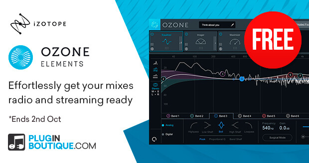 iZotope Ozone 8 Elements Giveaway - Music, Music Creation, Plugin, Vst, , Freebie, Distribution, Mastering, Mat, Video, 