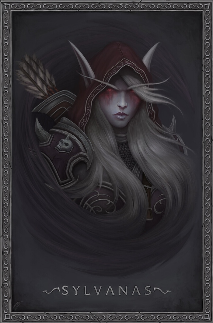 Sylvanas Windrunner.Author: Ceejay Cabanban. - Wow, Warcraft, Blizzard, Game art, Art, Creation