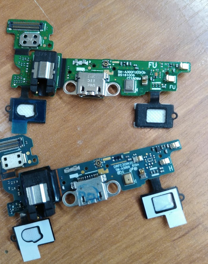 Samsung A300F no network after charging connector replacement. - My, No network, Connector, Ремонт телефона, Luck