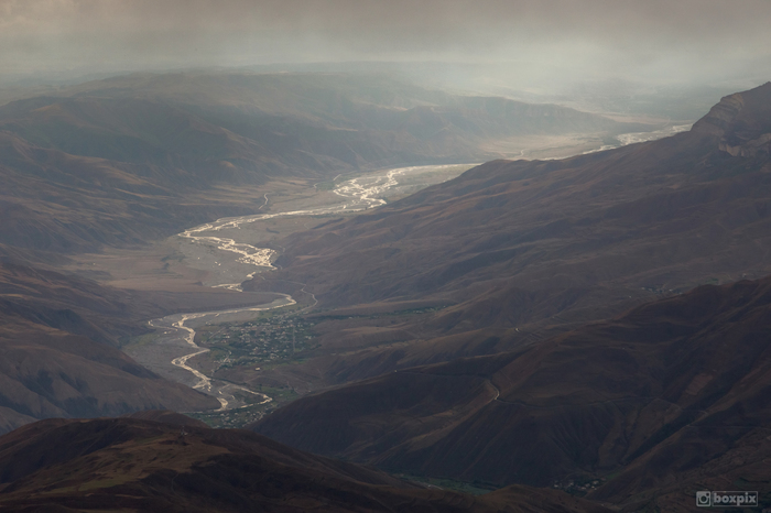 Valley of the Samur River. - My, Nature, River, The mountains, Caucasus, Landscape, The photo, Tourism