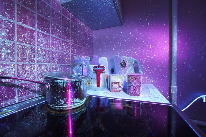 Как выглядит кухня в ультрафиолете Грязь, Длиннопост, Ультрафиолет, Кухня
