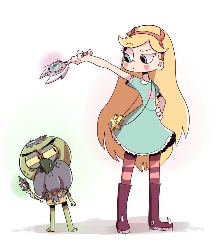 Стар против сил зла.Арт - Star vs Forces of Evil, Мультфильмы, Арт, Star Butterfly, Ludo