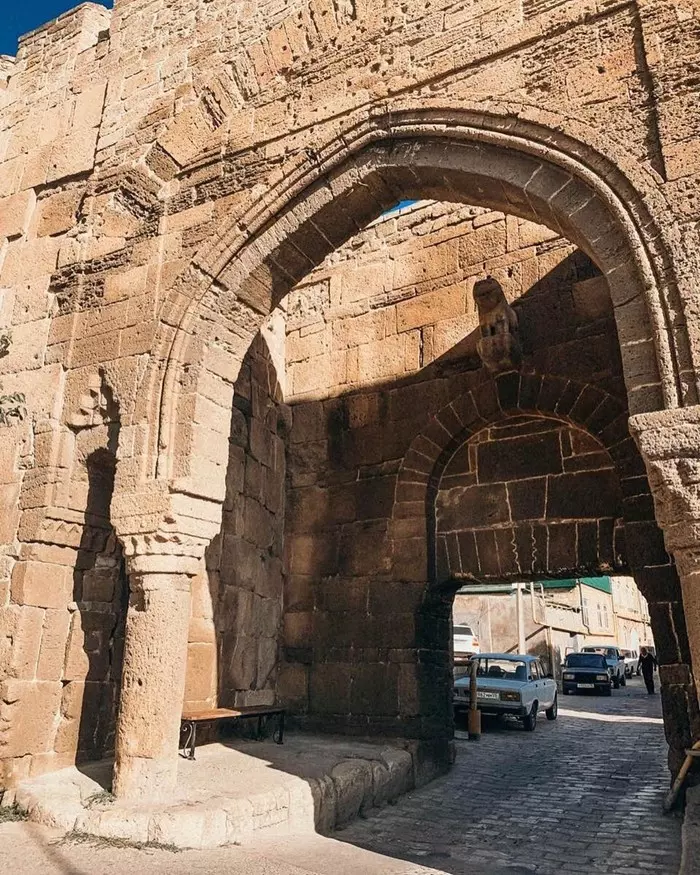 Gate that is 5 thousand years old, Derbent, Republic of Dagestan - Dagestan, Russia, The photo, Gates, Derbent, Naryn-Kala