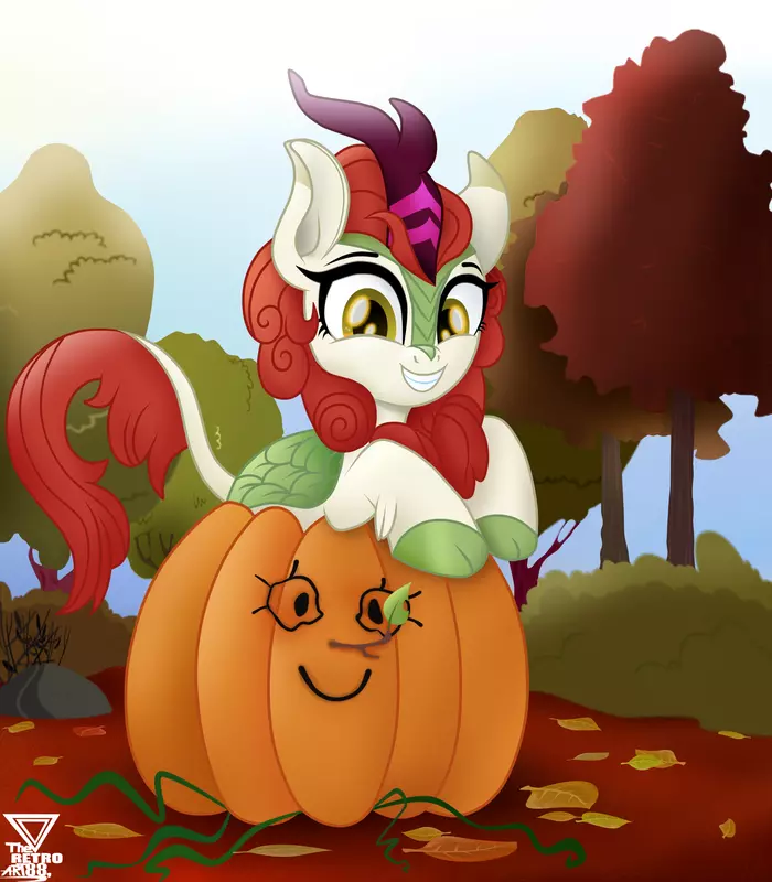 Кириняша - My Little Pony, MLP Kirin, Autumn Blaze, Theretroart88