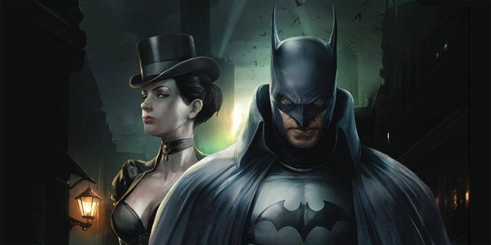 Batman: Gotham by Gaslight - Art, Drawing, Dc comics, DC, Batman, Bruce Wayne, Selina Kyle, Superheroes