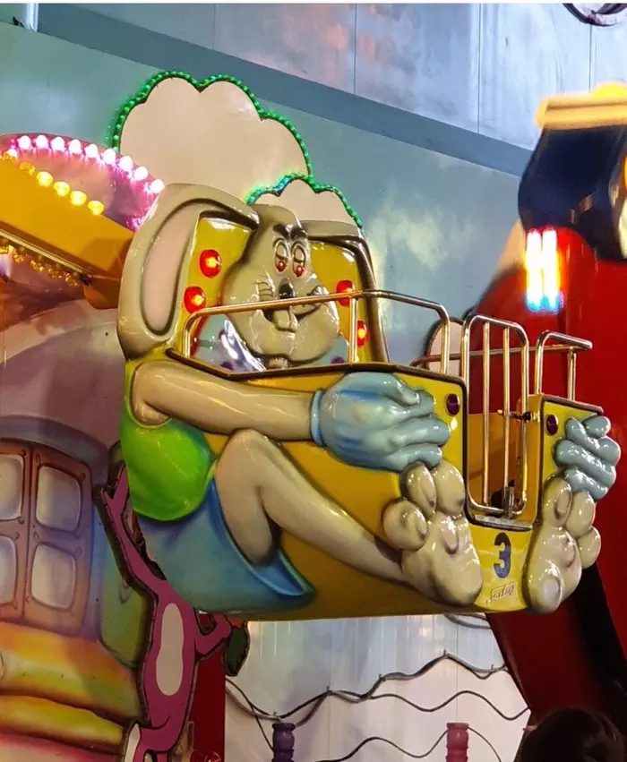 In the amusement park - Rabbit, Amusement park, Lustful Look, Attraction