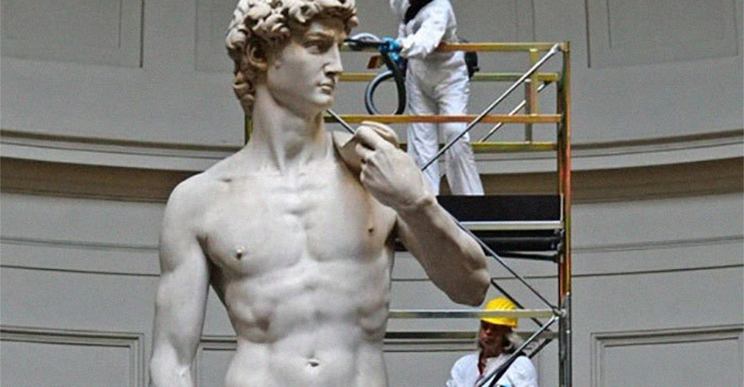 Давид Микеланджело Размеры статуи