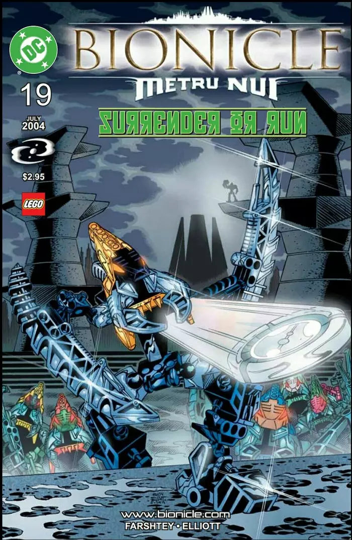 Lego Bionicle 19th Comic Enemies of Metru Nui in Russian - My, Bionicles, Bionicle, Comics, Longpost, Lego