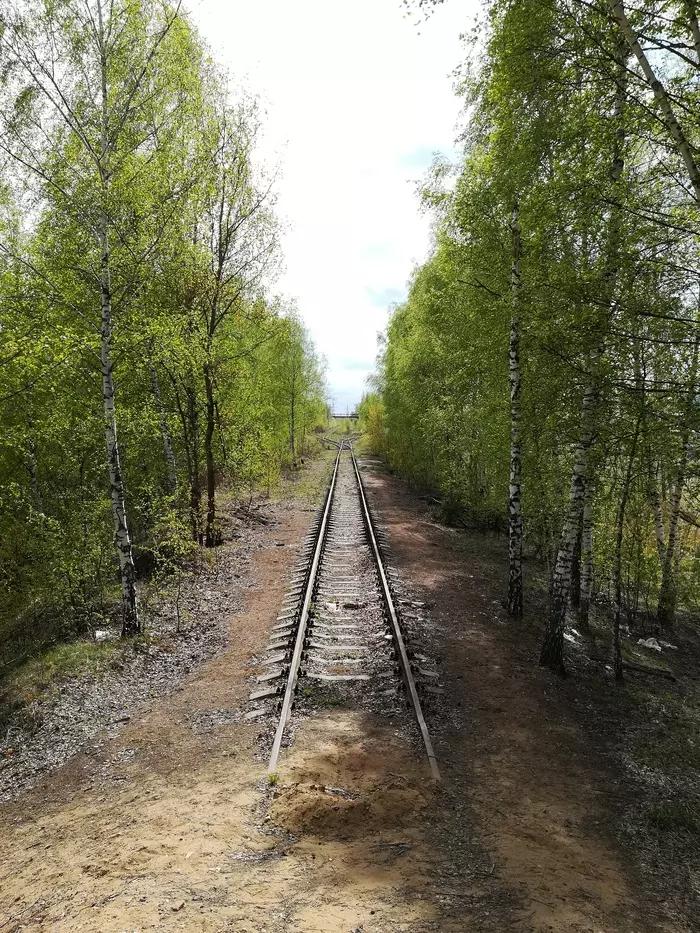 Spring - My, The photo, Railway, Spring