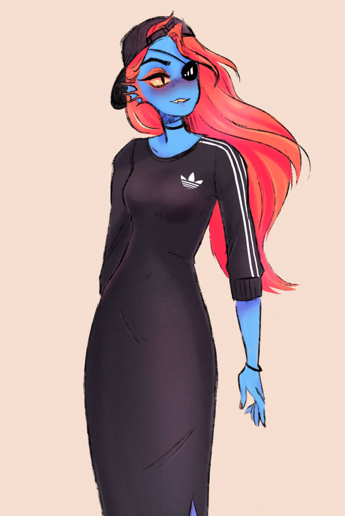   Undertale, Undyne, Adidas, 