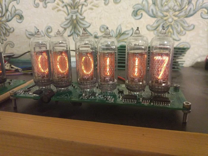 Часы Nixie clock - Моё, Своими руками, Радиолюбители, Ламповость, Nixie clock, Diy Or Die, Длиннопост