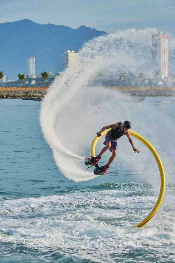 Flyboard пейзаж