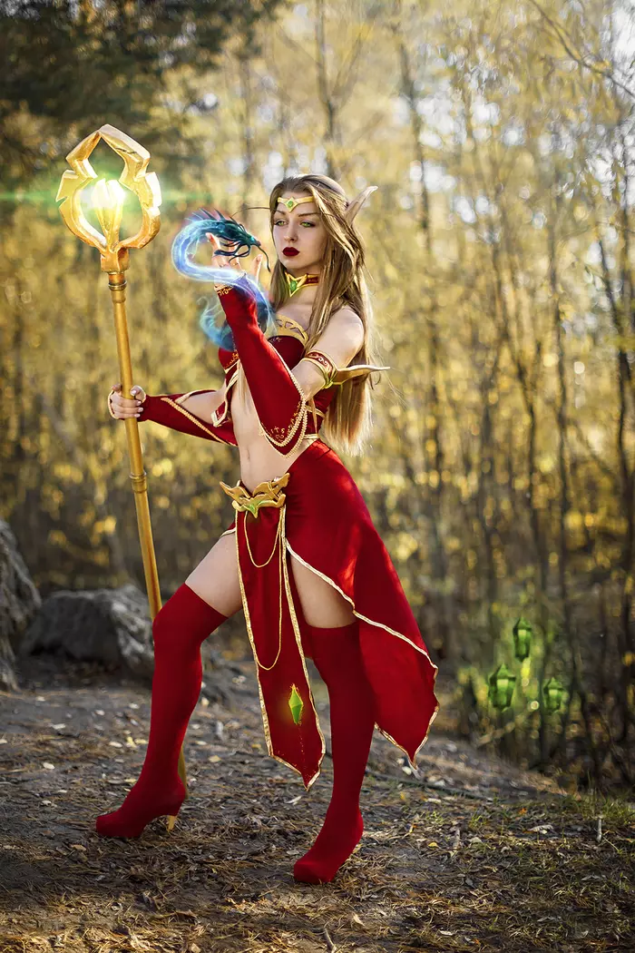 Blood Elf Cosplay - My, World of warcraft, Blizzard, Wow, Game art, Creation, Cosplay, Games