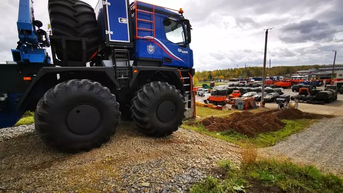 KAMAZ-Arctic 8x8 - the second truck from the family of Arctic all-terrain vehicles - Kamaz, KAMAZ-Arktika, All-terrain vehicle, 8x8, Automotive industry, Development of, Longpost