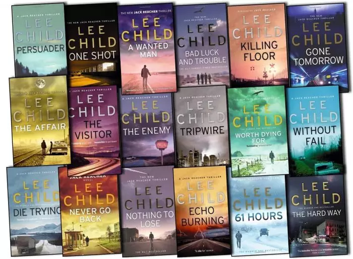 Jack Reacher book series - Jack Reacher, Lee Child, Detective