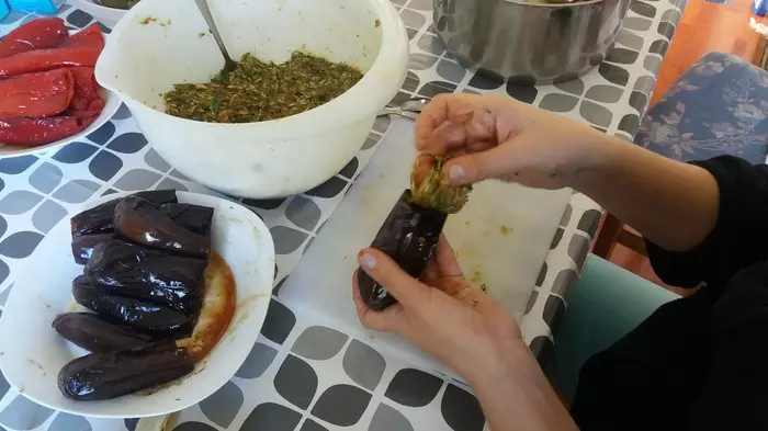 Арабская Долма - Моё, Овощи, Приправы, Виноград, Длиннопост, Долма, Рецепт, Кулинария
