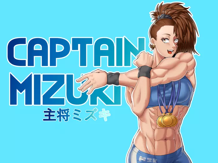 Captain Mizuki - Blaccbear, Арт, Крепкая девушка, Captain mizuki, Onepunchman, Аниме, Anime Art