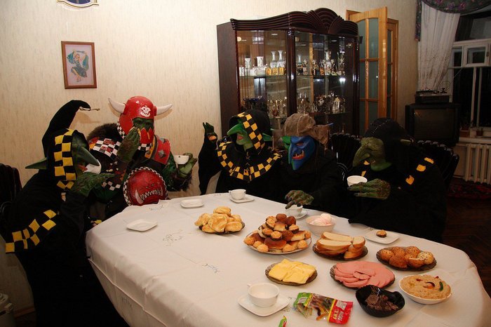 У нас в Ольгино сёдня корпорат