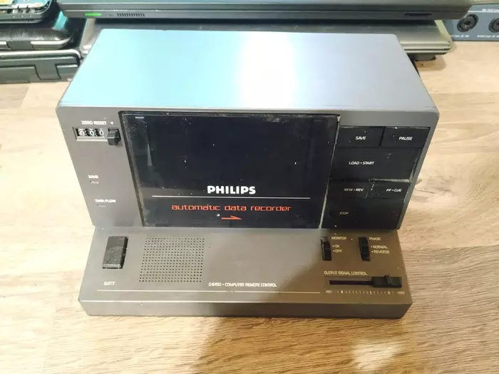 Philps D6450 - computer tape recorder. - My, Longpost, Cassette recorder, , Msx, Audio cassettes