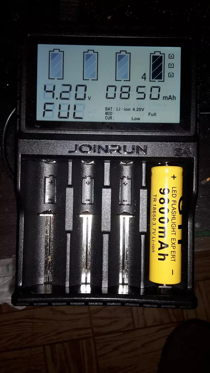 Li-ion battery - capacity measurement - My, Lithium Ion Batteries, , , Capacitance