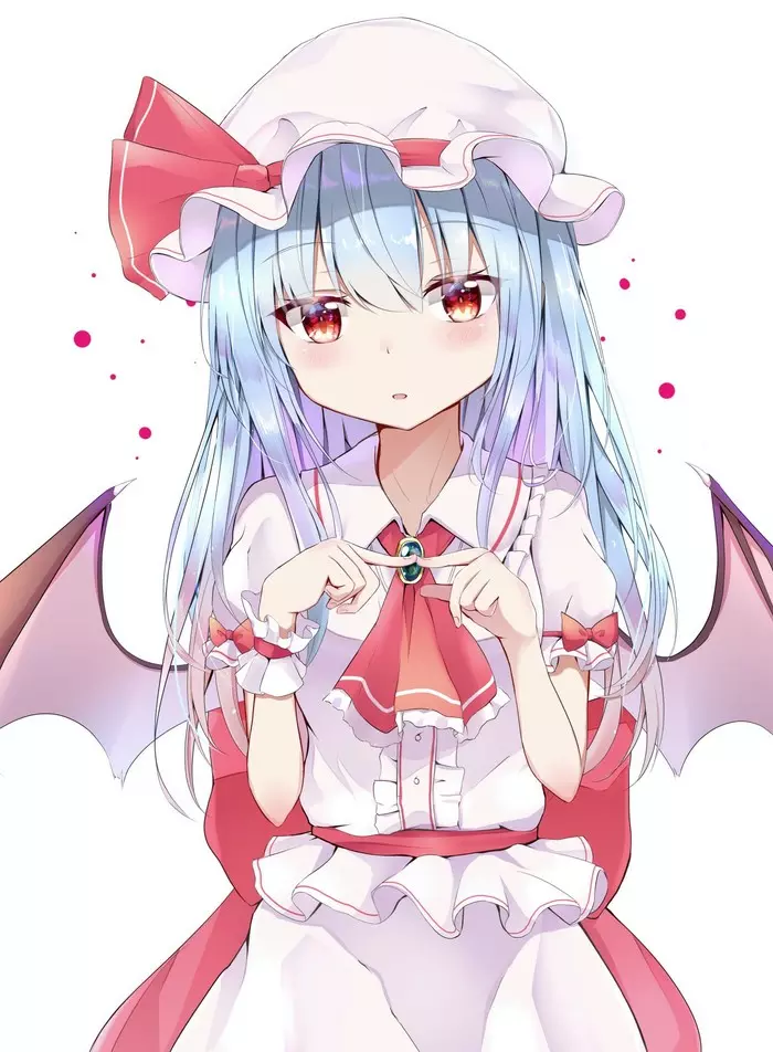 Remilia scarlet - Touhou, Remilia scarlet, Anime art, Anime, Not anime, Iyo