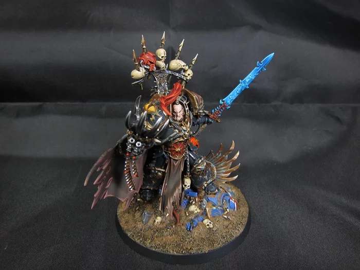 Abaddon The Despoiler - My, Warhammer 40k, Chaos space marines, Black legion, Abaddon, Longpost, Wh back