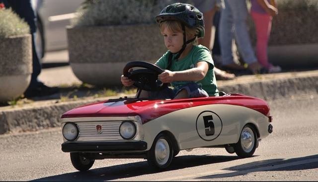 Gift for a child - Pedal machine, Longpost, Moskvich