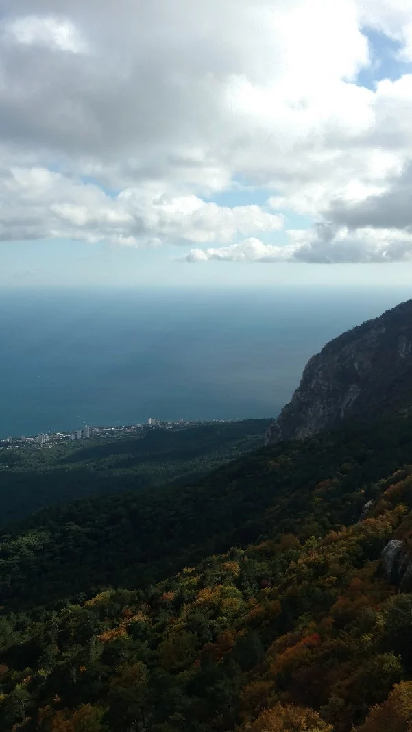 Ялта. Крым. - Моё, Крым, Горы, Черное море, Длиннопост, Ялта