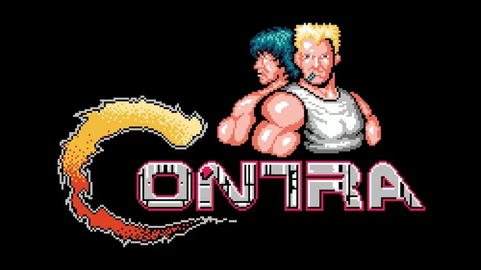 Contra (NES, 1987) - Моё, Рисунок, Pixel Art, 8 бит, Dendy, Ностальгия, Ретро-Игры, Компьютерные игры, Contra