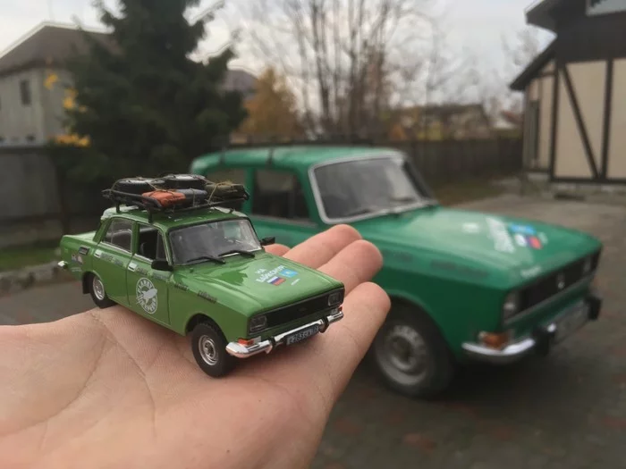 A small copy of Moskvich. The customer is satisfied - Moskvich, Modeling, Longpost, Drive2