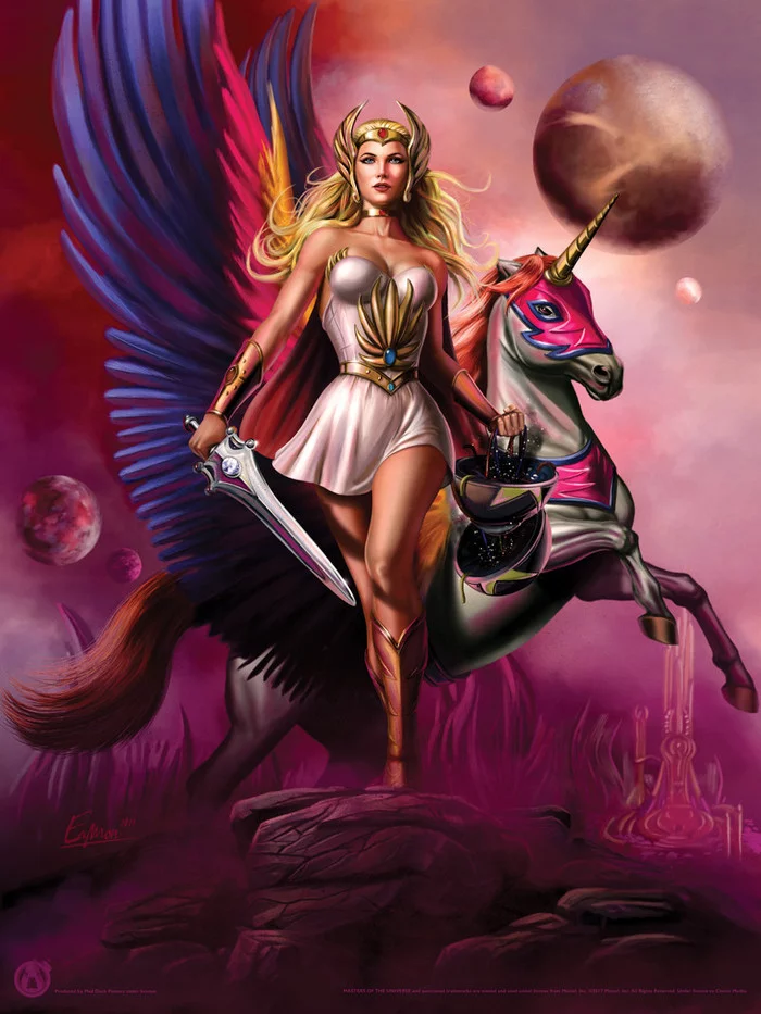 The Invincible Princess She-Ra - Art, Drawing, She-Ra: Princess of Power, She-Ra, Spirit, Sword