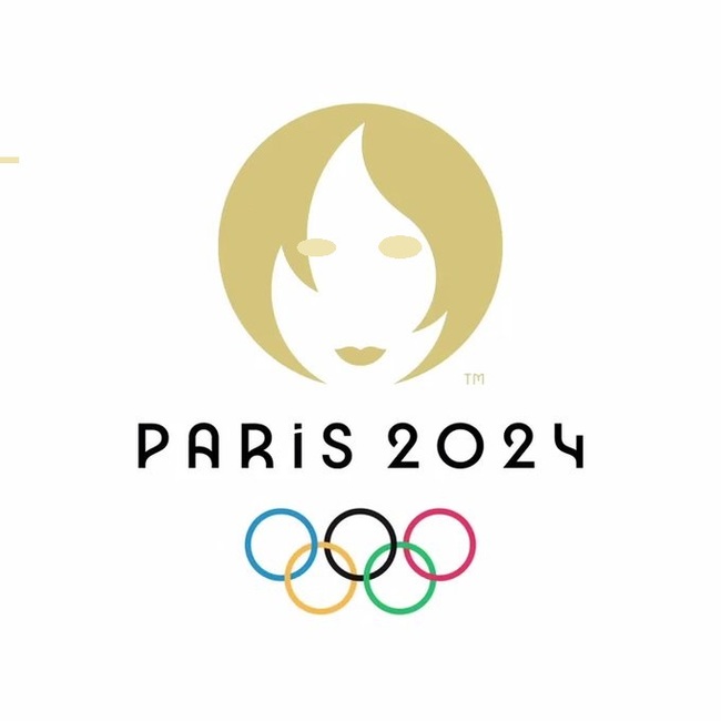 FREEDOM! EQUALITY! BROTHERHOOD! and some woman on the logo - My, Olympic Games, Olympics 2024