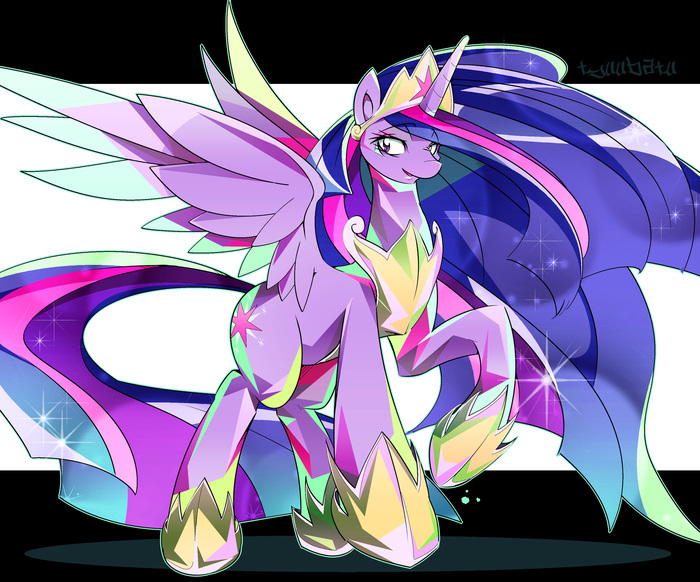   My Little Pony, Ponyart, Twilight Sparkle, MLP Season 9, Irusu, Tyuubatu