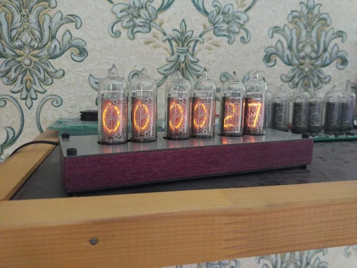 Часы Nixie clock - Моё, Своими руками, Радиолюбители, Ламповость, Nixie clock, Diy Or Die, Длиннопост