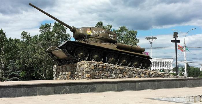 History of monument T-34-85 No. 2944 in Tiraspol and its last commander - The Great Patriotic War, t-34-85, Tiraspol, To be remembered, Story, Longpost