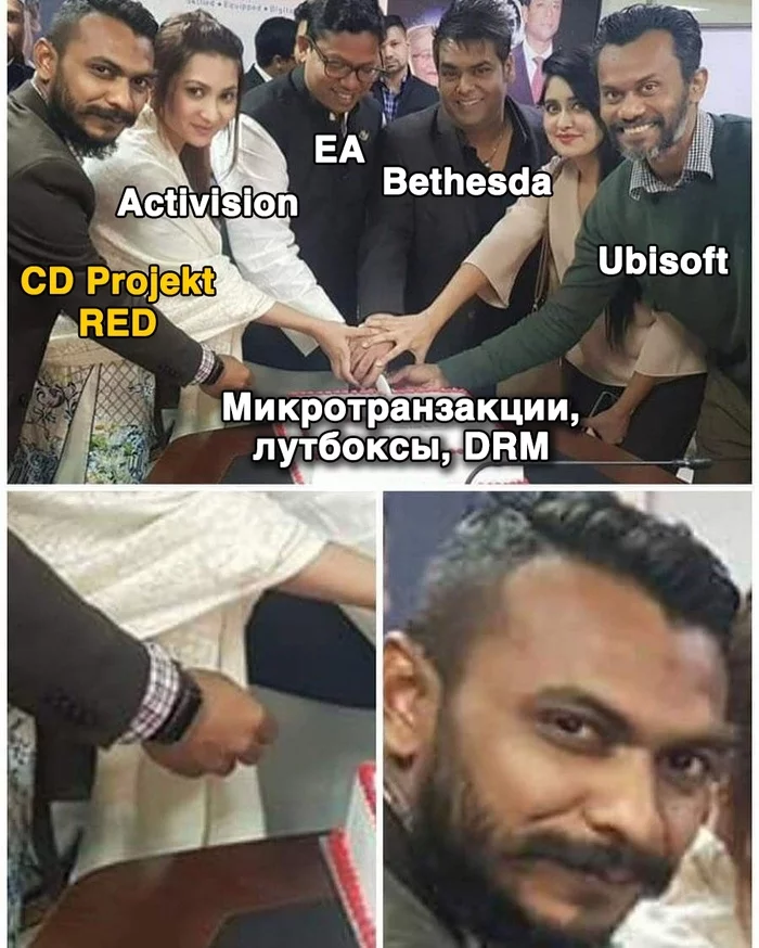 My respect - Games, CD Projekt, Ubisoft, EA Games