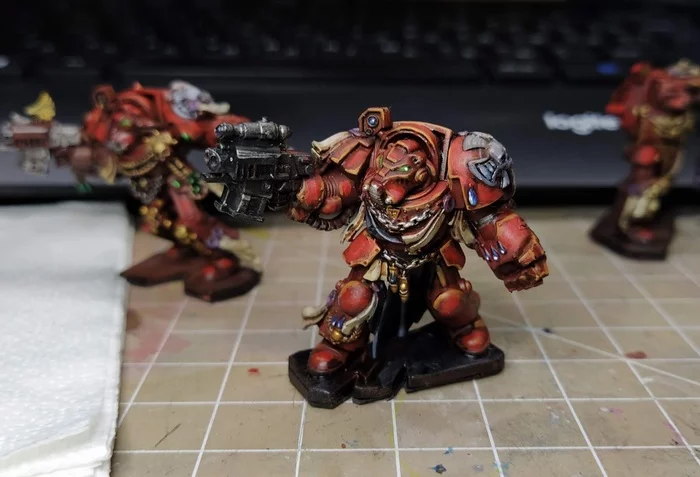 Painting the angels - My, Space Hulk, Blood angels, Warhammer 40k, Wh painting, Wh miniatures
