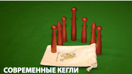 A variety of Russian billiards - Russian chips or Carom 7 pins - Billiards, Russian billiards, Carom, Chips, Skittles, Longpost, Video