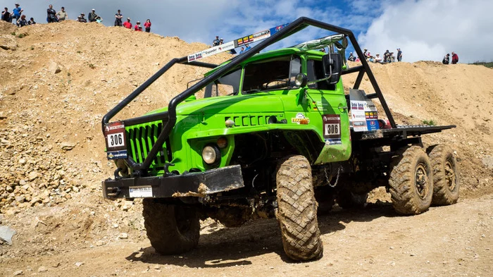 URAL 6x6 Truck trial Extrem offroad - Ural 6x6, Truck trial