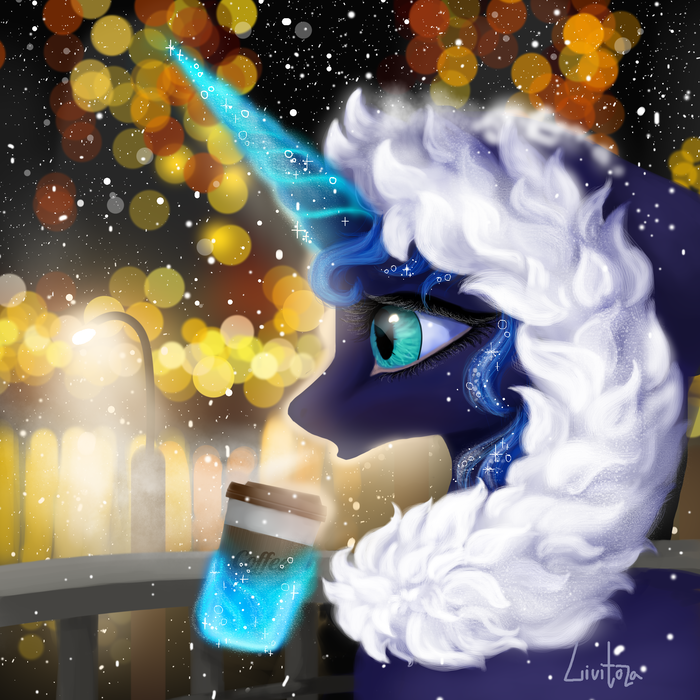 The First Snow BY Livitoza