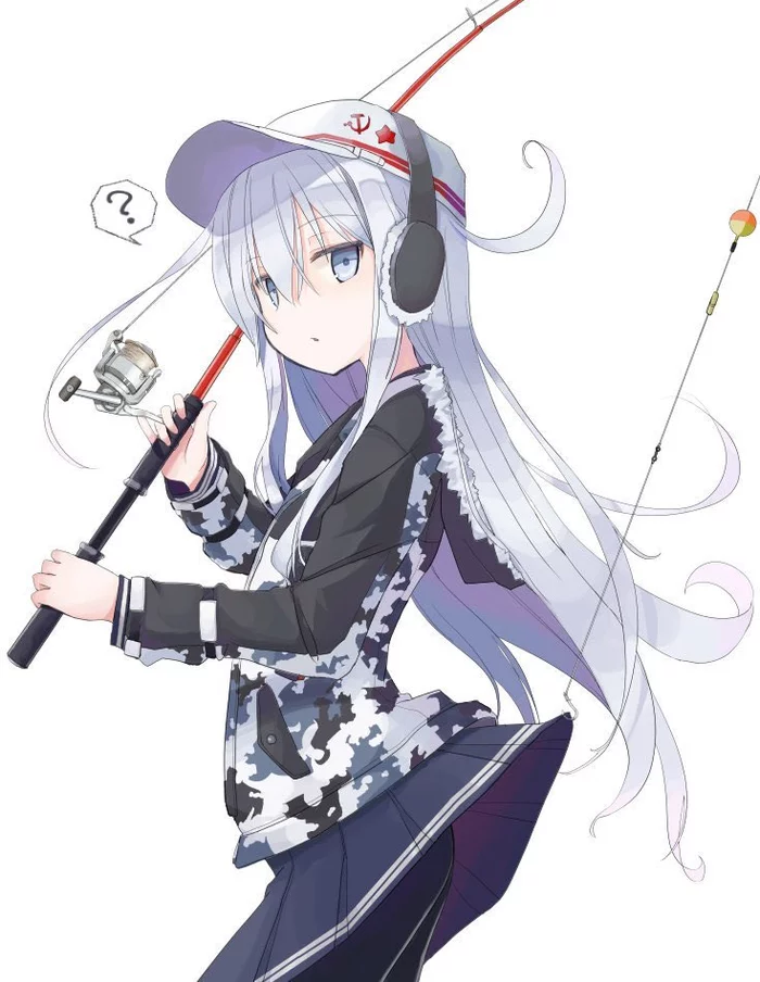 Saury mode - Kantai Collection, Verniy, Аниме, Hibiki, Anime Art, Saury event